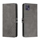 For Motorola Moto G50 5G Cow Texture Leather Phone Case(Grey) - 1