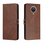 For Nokia G10 / G20 / G30 Cow Texture Leather Phone Case(Brown) - 1