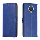 For Nokia G10 / G20 / G30 Cow Texture Leather Phone Case(Blue) - 1