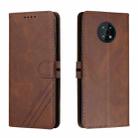For Nokia G50 5G Cow Texture Leather Phone Case(Brown) - 1