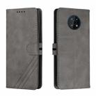 For Nokia G50 5G Cow Texture Leather Phone Case(Grey) - 1
