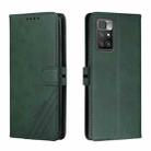 For Xiaomi Redmi 10 Cow Texture Leather Phone Case(Green) - 1