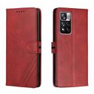 For Xiaomi Redmi Note 11 Pro Cow Texture Leather Phone Case(Red) - 1