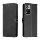For Xiaomi Redmi Note 11 Pro Cow Texture Leather Phone Case(Black) - 1