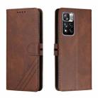 For Xiaomi Redmi Note 11 Pro Cow Texture Leather Phone Case(Brown) - 1