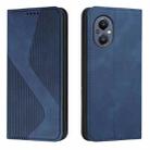 For OnePlus Nord 20 5G Skin Feel Magnetic S-type Leather Phone Case(Blue) - 1