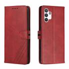 For Samsung Galaxy A13 4G Cow Texture Leather Phone Case(Red) - 1
