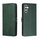 For Samsung Galaxy A13 5G Cow Texture Leather Phone Case(Green) - 1