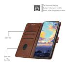 For Samsung Galaxy M52 5G Cow Texture Leather Phone Case(Brown) - 6