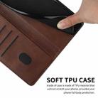 For Samsung Galaxy M52 5G Cow Texture Leather Phone Case(Brown) - 7