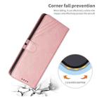 For Samsung Galaxy S22 Ultra 5G Cow Texture Leather Phone Case(Rose Gold) - 5