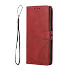For Samsung Galaxy S22 Ultra 5G Cow Texture Leather Phone Case(Red) - 2