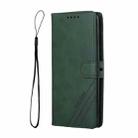 For Samsung Galaxy S22 Ultra 5G Cow Texture Leather Phone Case(Green) - 2
