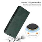For Samsung Galaxy S22 Ultra 5G Cow Texture Leather Phone Case(Green) - 5