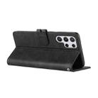 For Samsung Galaxy S22 Ultra 5G Cow Texture Leather Phone Case(Black) - 4