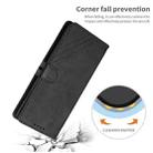 For Samsung Galaxy S22 Ultra 5G Cow Texture Leather Phone Case(Black) - 5