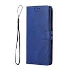 For Samsung Galaxy S22 Ultra 5G Cow Texture Leather Phone Case(Blue) - 2