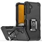 Ring Holder Non-slip Armor Phone Case For Samsung Galaxy A13 5G / Galaxy A13 4G / Galaxy A13 Lite / Galaxy A04 / Galaxy A04s / Galaxy A04e 4G (Black) - 1