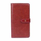 For Sony Xperia Pro-I idewei Crocodile Texture Horizontal Flip Phone Leather Phone Case(Red) - 2