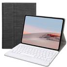 SFGO Tree Texture Bluetooth Keyboard Leather Case For Microsoft Surface Go 3 / 2 / 1(Black + White) - 1