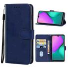 Leather Phone Case For Infinix Hot 10 Play(Blue) - 1