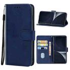 Leather Phone Case For OPPO Realme 9i / A36 4G / A76 4G / K10 4G / A96 4G(Blue) - 1