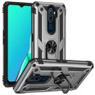 For OPPO A9 2020 Shockproof TPU + PC Phone Case(Silver) - 1