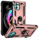 For Motorola Moto Edge 20 Lite Shockproof TPU + PC Phone Case(Rose Gold) - 1