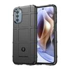 For Motorola Moto G31 / G41 Full Coverage Shockproof TPU Phone Case(Black) - 1