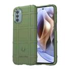 For Motorola Moto G31 / G41 Full Coverage Shockproof TPU Phone Case(Green) - 1