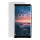 TPU Phone Case For Nokia 8 Sirocco(Transparent White) - 1