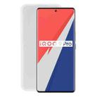 TPU Phone Case For vivo iQOO 9 Pro(Transparent White) - 1