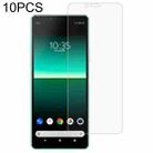 10 PCS 0.26mm 9H 2.5D Tempered Glass Film For Sony Xperia 10 II - 1