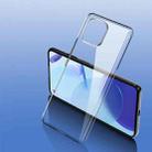 For Xiaomi Mi 11 Lite wlons Ice Crystal PC + TPU Phone Case(Transparent Black) - 1