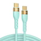 JOYROOM S-3050N18-10 100W Type-C / USB-C to Type-C / USB-C Liquid Silicone Charging Cable, Length:3m(Green) - 1