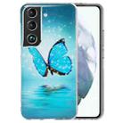 For Samsung Galaxy S22 5G Luminous TPU Protective Phone Case(Butterfly) - 1