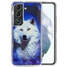 For Samsung Galaxy S22 5G Luminous TPU Protective Phone Case(Starry Sky Wolf) - 1