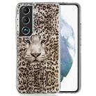 For Samsung Galaxy S22+ 5G Luminous TPU Protective Phone Case(Leopard Tiger) - 1