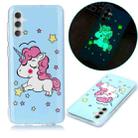 For Samsung Galaxy A13 5G Luminous TPU Protective Phone Case(Star Unicorn) - 1
