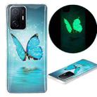 For Xiaomi 11T / 11T Pro Luminous TPU Protective Phone Case(Butterfly) - 1