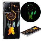 For Xiaomi 11T / 11T Pro Luminous TPU Protective Phone Case(Black Wind Chimes) - 1