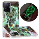 For Xiaomi 11T / 11T Pro Luminous TPU Protective Phone Case(Fierce Wolf) - 1