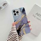 Glitter Marble Phone Case For iPhone 11 Pro(Twilight Black) - 1
