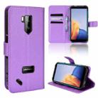 For Ulefone Armor X9 Diamond Texture Leather Phone Case(Purple) - 1