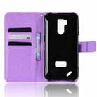 For Ulefone Armor X9 Diamond Texture Leather Phone Case(Purple) - 4