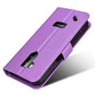 For Ulefone Armor X9 Diamond Texture Leather Phone Case(Purple) - 5