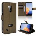 For Ulefone Armor X9 Diamond Texture Leather Phone Case(Brown) - 1