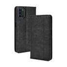 For Oukitel K9 Pro Magnetic Buckle Retro Texture Leather Phone Case(Black) - 1