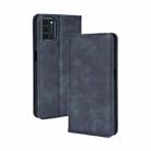 For Oukitel K9 Pro Magnetic Buckle Retro Texture Leather Phone Case(Blue) - 1