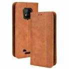 For Ulefone Armor 8 Magnetic Buckle Retro Texture Leather Phone Case(Brown) - 1